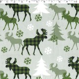CHENILLE DIGITAL PRINTS - BUFFALO CHECK MOOSE