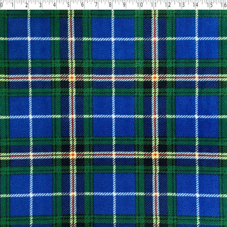 polyester fleece nova scotia tartan