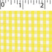 light weight polyester cotton 1/8 inch gingham in yellow and white