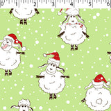 FLANNELETTE PRINTS - SNOWBALL SHEEP