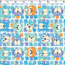 FLANNELETTE PRINTS - CAT BLOCK