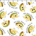 FLANNELETTE PRINTS - TACO TIME