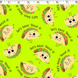 FLANNELETTE PRINTS - TACO TIME