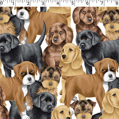 FLANNELETTE PRINTS - DOGGOS