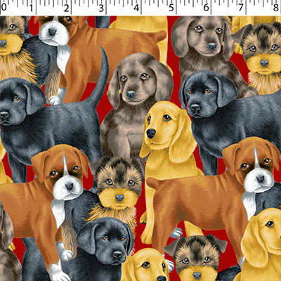 FLANNELETTE PRINTS - DOGGOS