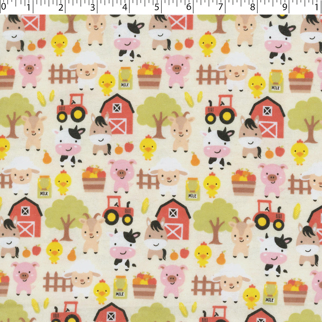 FLANNELETTE PRINTS - BABY FARM