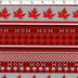 TRUE NORTH FLANNELETTE - LEAF STRIPE