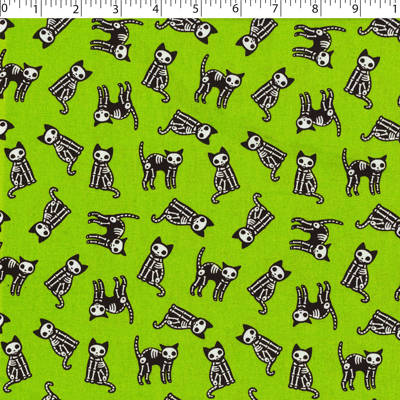 SPOOKY NIGHTS - HALLOWEEN SKELE CATS