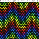 RAINBOW CREATIVE - CHEVRON SCALES