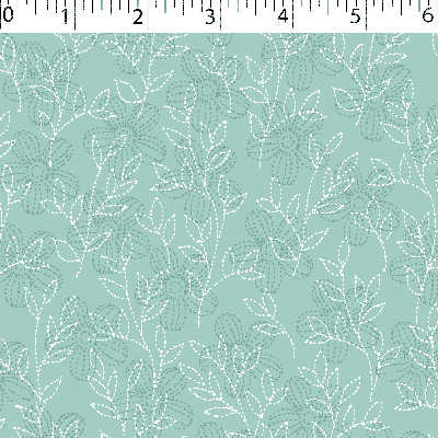 POESIE PRINTS - STITCHED LEAF