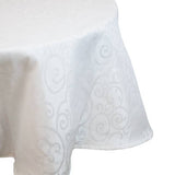 VOLUTE TABLECLOTH 72" ROUND