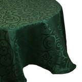 VOLUTE TABLECLOTH 72" ROUND