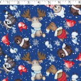 ROCKY MOUNTAIN HOLIDAY - SNOW FRIENDS TOSS