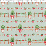 FESTIVE FARM - GARLAND FENCE