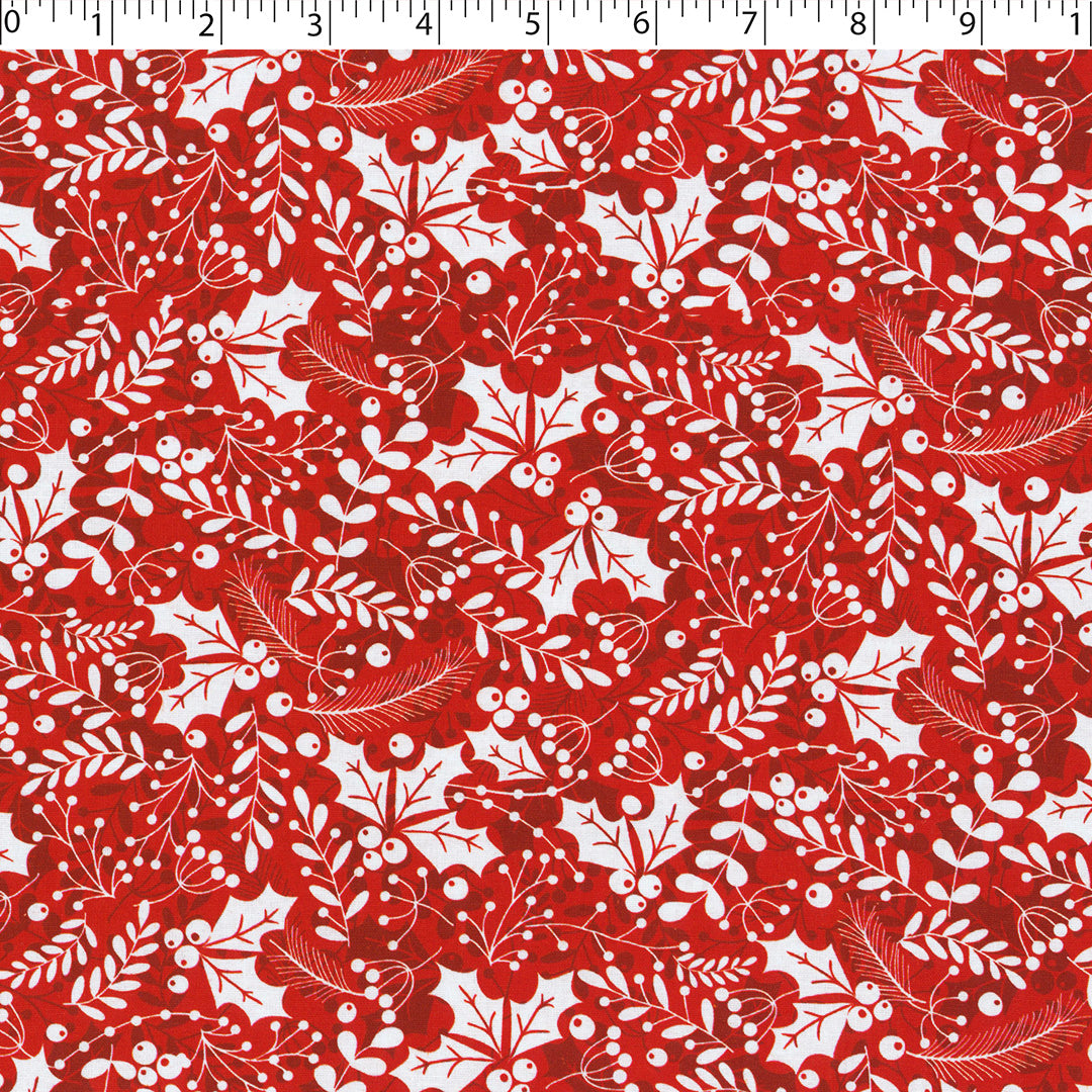 CHRISTMAS TRADITIONS - HOLLY STAMP