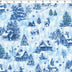 WINTER BLUES - WOODLAND CABIN