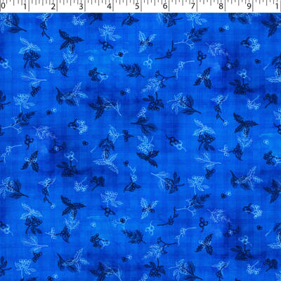 WINTER BLUES - SPRIG PLAID