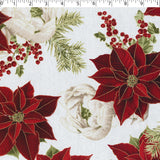 ELEGANCE CHRISTMAS II - POINSETTIA PEONY