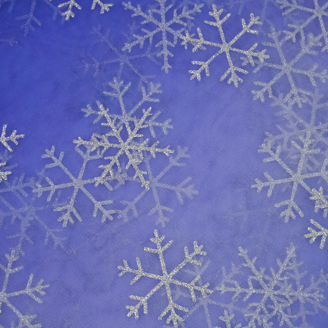 OMBRE MESH - SNOWFLAKES