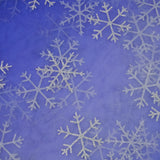 OMBRE MESH - SNOWFLAKES