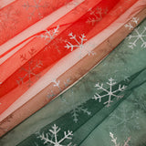 OMBRE MESH - SNOWFLAKES