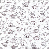 CRAFTY CREATIONS - DINO OUTLINES