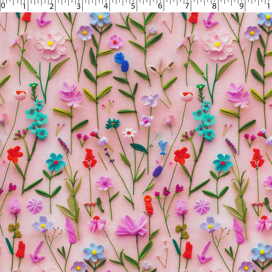 3D FLORALS II - CAROLINE