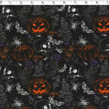 HAUNTED HALLOWEEN - SCARY SKULLS
