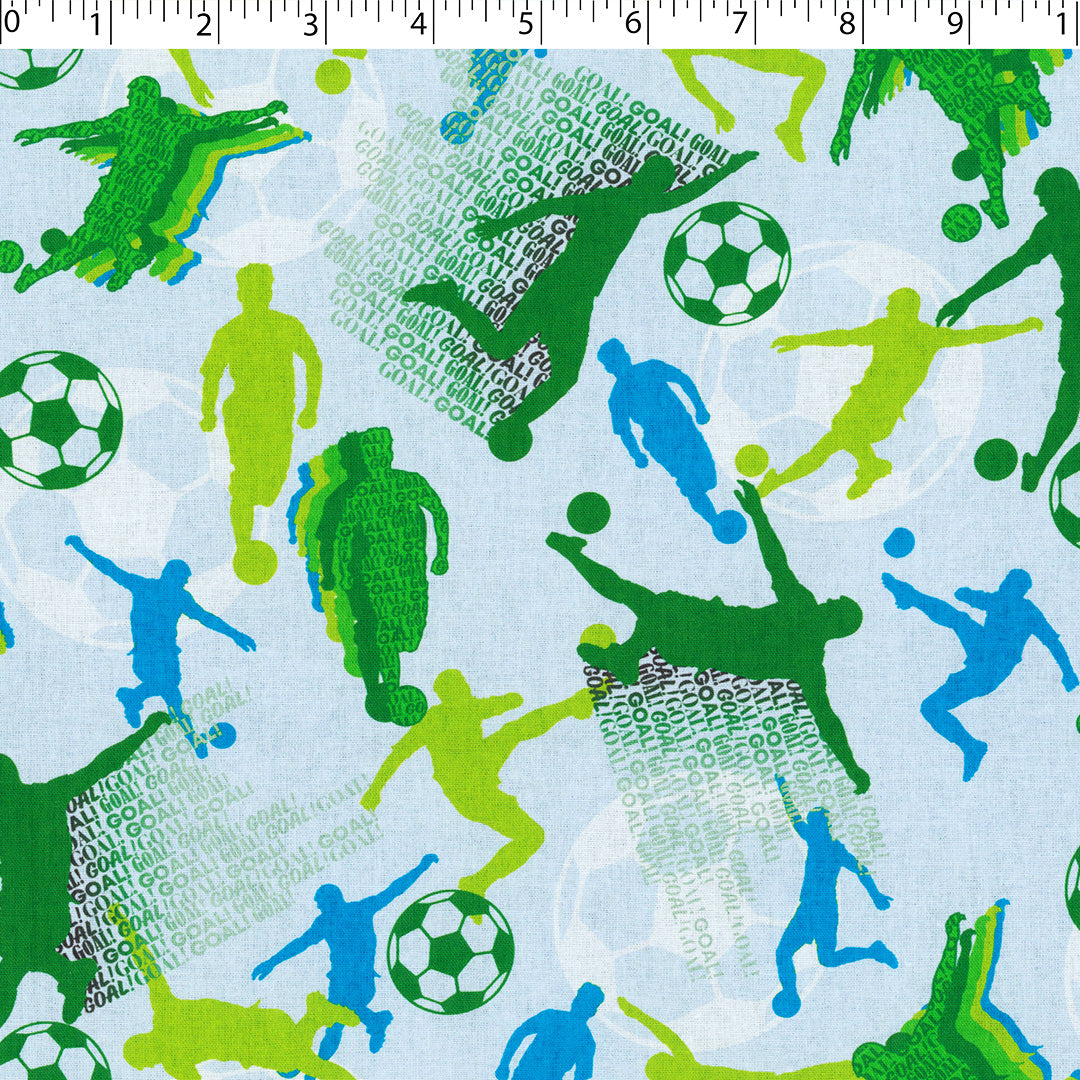 GO TEAM GO - SOCCER PLAYER