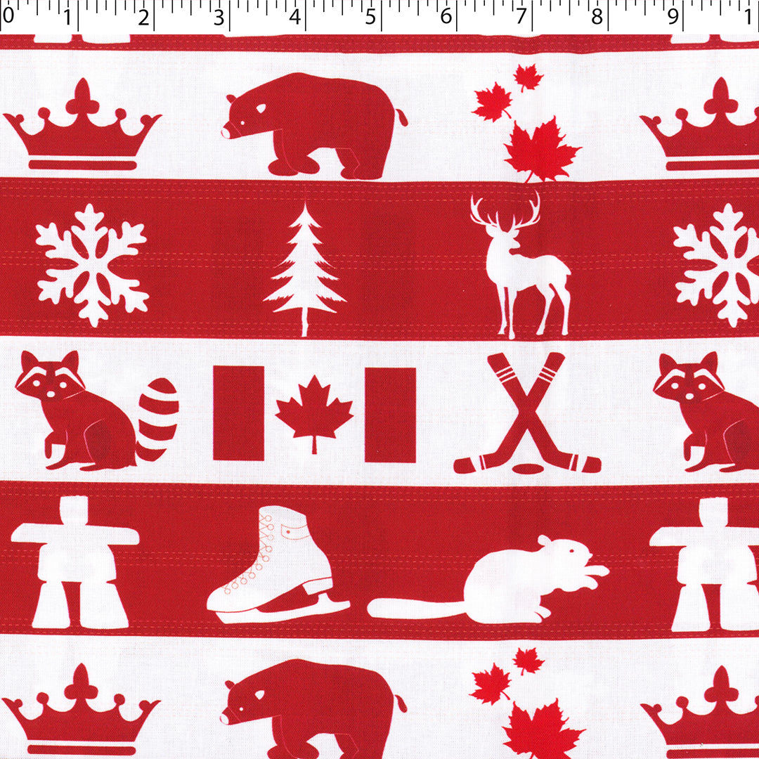 CANADA FOREVER - EMBLEM STRIPE