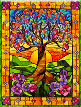 STAINED GLASS PANEL