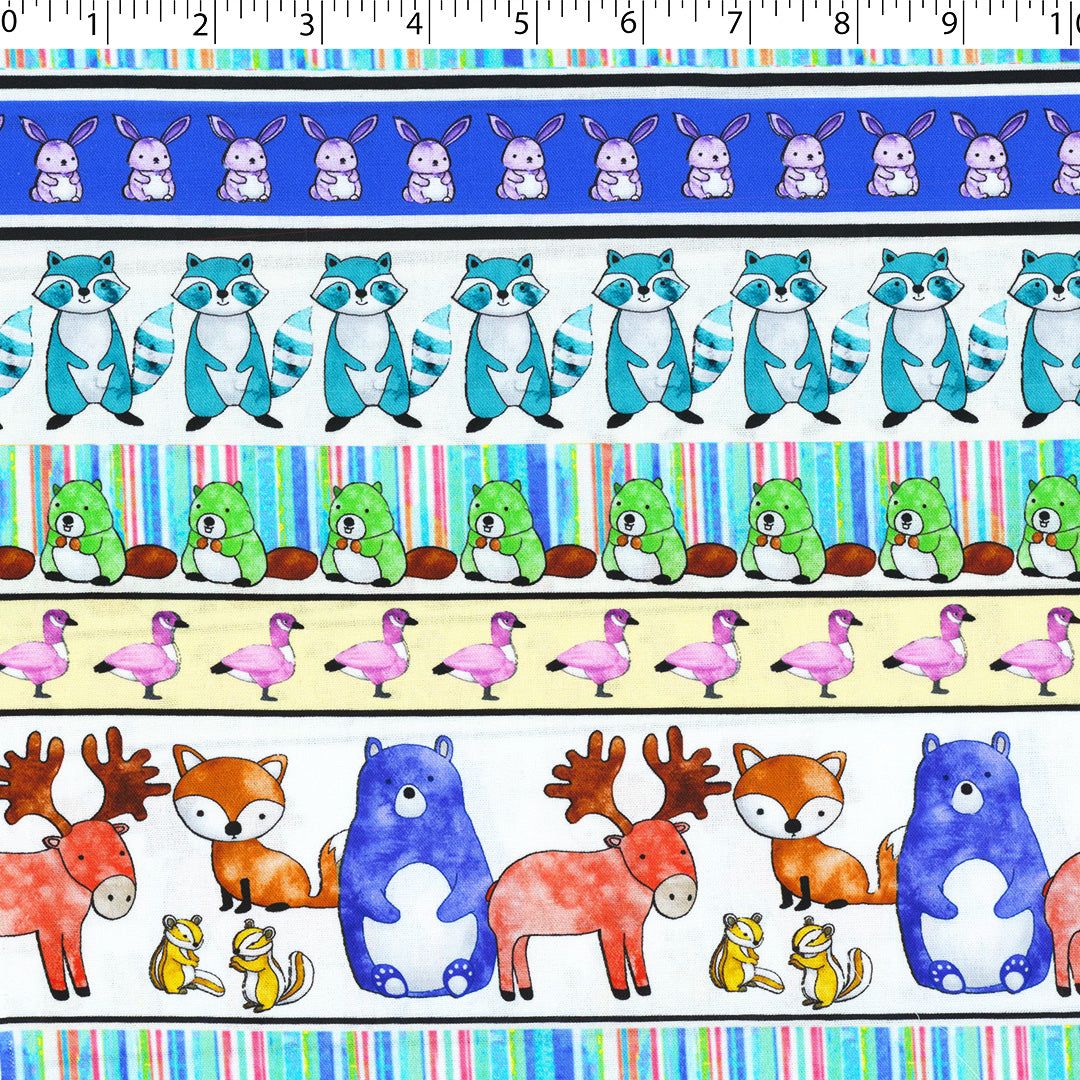 1-2-3 ANIMAL COORDINATES - ANIMAL STRIPE