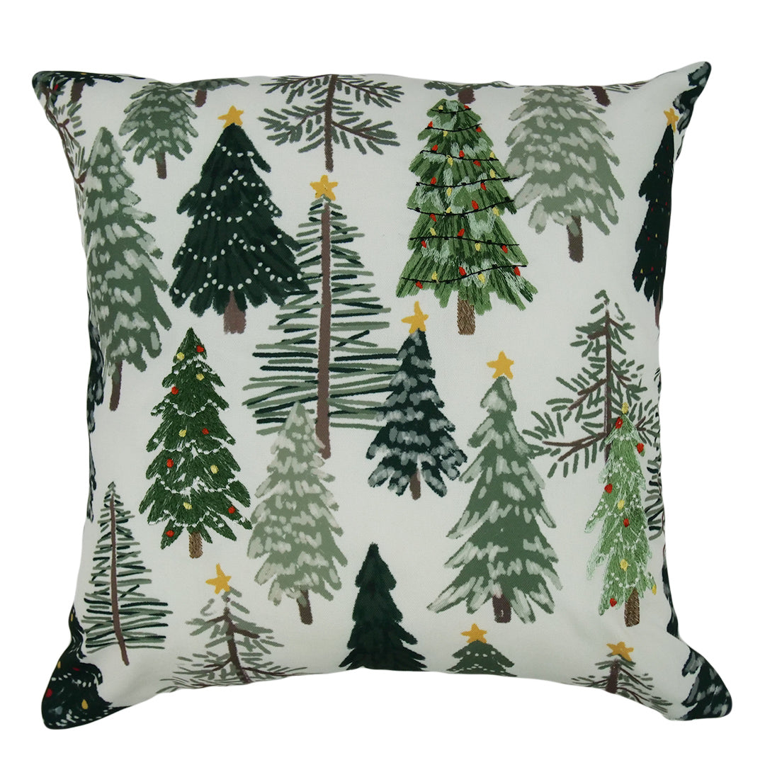CUSHION COVER - TREE DECOR
