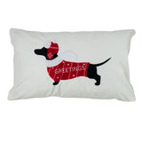CUSHION COVER - DOG GREETINGS