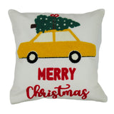 CUSHION COVER - CHRISTMAS CAR