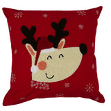 CUSHION COVER - HOLIDAY DEER