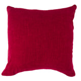 ABRA CUSHION COVER - CRIMSON