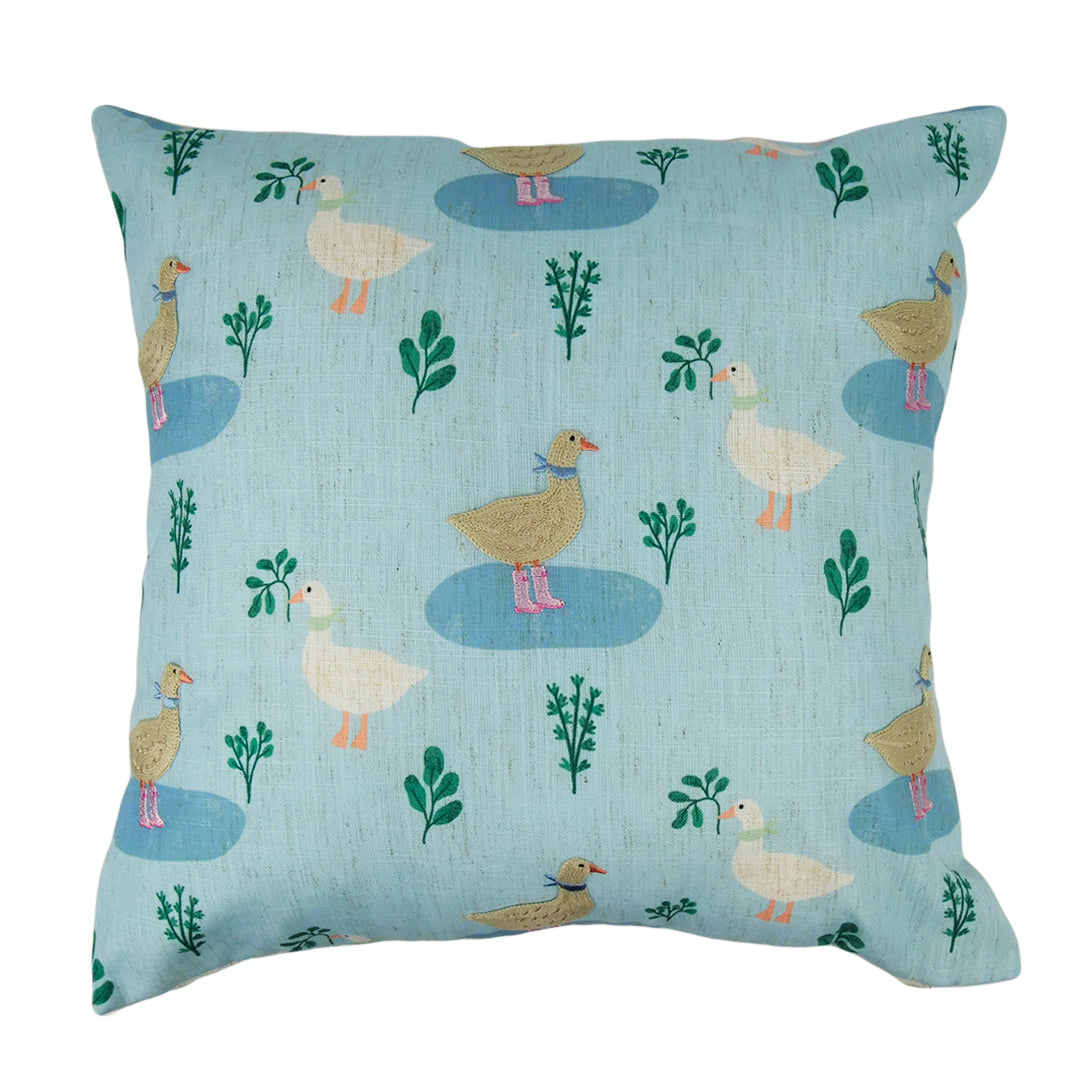 CUSHION COVER - DUCKS