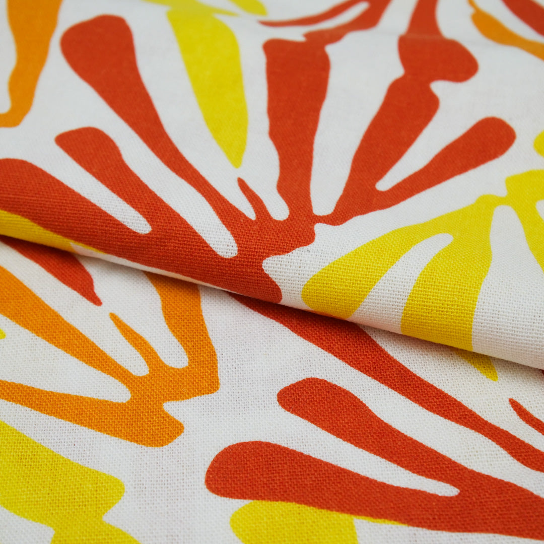 SAN PAULO RAYON/LINEN BLEND PRINTS - ABSTRACT