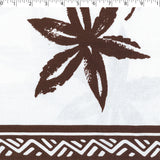 SAN PAULO RAYON/LINEN BLEND PRINTS - FLORAL BORDER