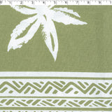 SAN PAULO RAYON/LINEN BLEND PRINTS - FLORAL BORDER