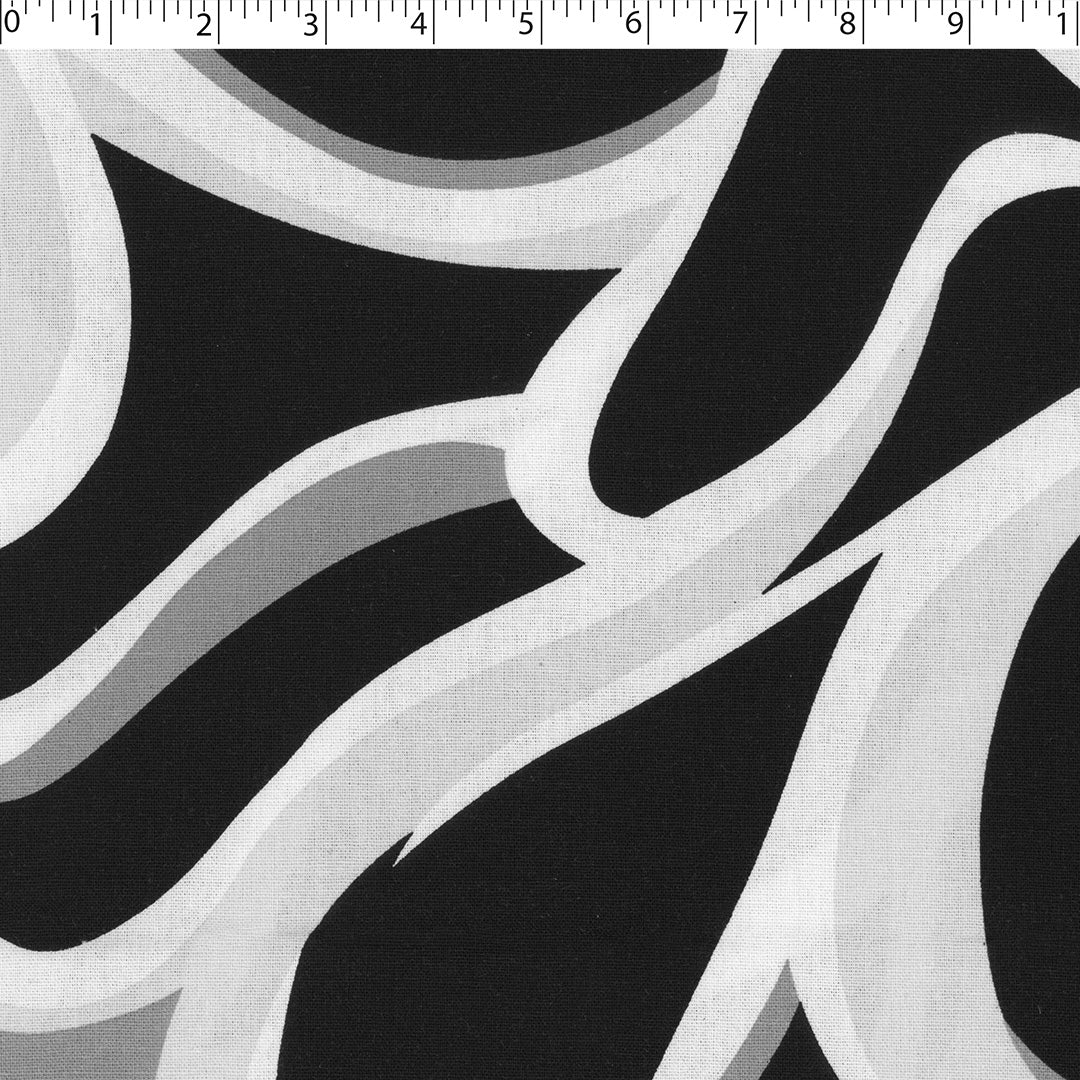 SAN PAULO RAYON/LINEN BLEND PRINTS - SWIRL