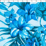 DEIRDRE RAYON POPLIN PRINTS - HIBISCUS