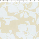 DEIRDRE RAYON POPLIN PRINTS - MONOTONE FLAT FLORAL