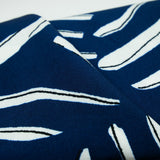 DEIRDRE RAYON POPLIN PRINTS - MONOTONE LEAVES