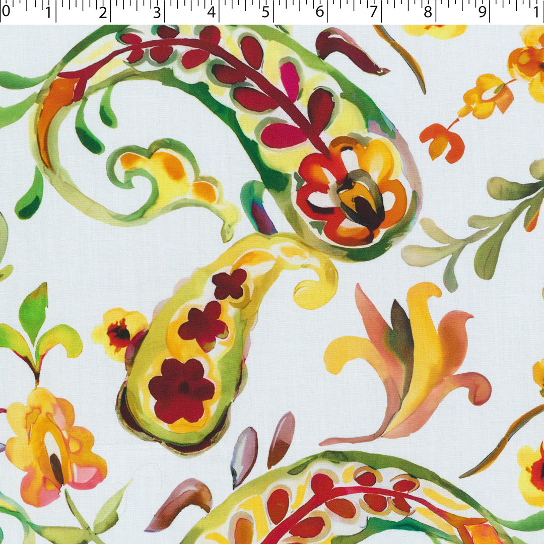 DEIRDRE RAYON POPLIN PRINTS - PAISLEY