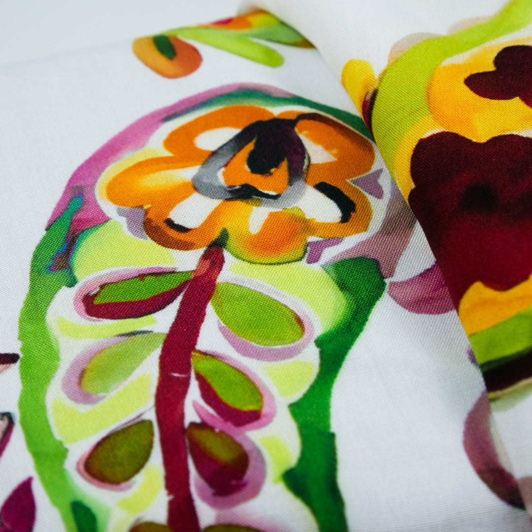 DEIRDRE RAYON POPLIN PRINTS - PAISLEY