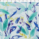 DESIREE - RAYON VOILE PRINTS - WATERCOLOR LEAVES