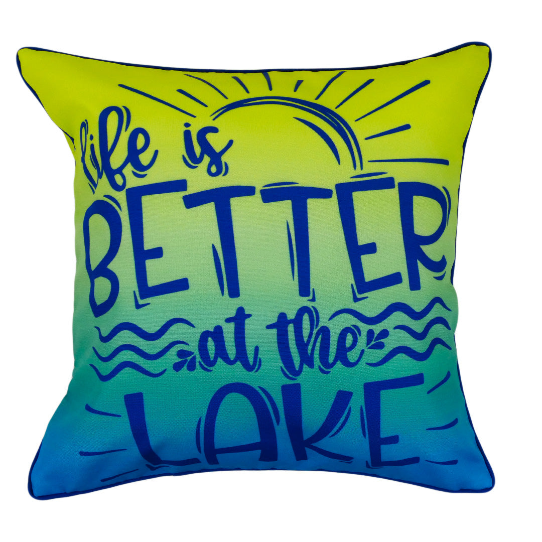 OUTDOOR CUSHION COVER - AT THE LAKE