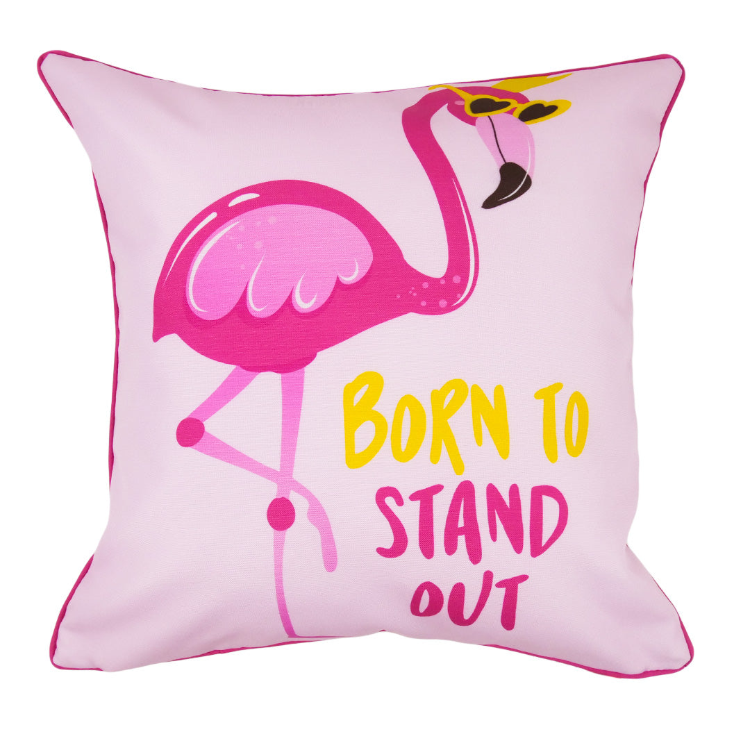 OUTDOOR CUSHION COVER - FLAMINGO